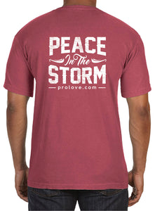 Peace In The Storm Pocket Tee